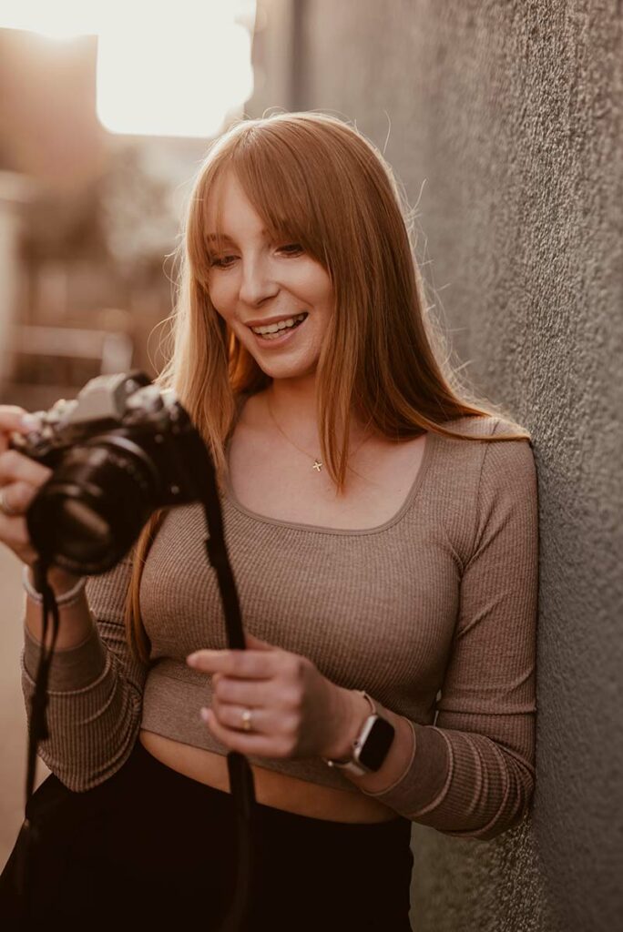 Fotografin Portrait in Ulm