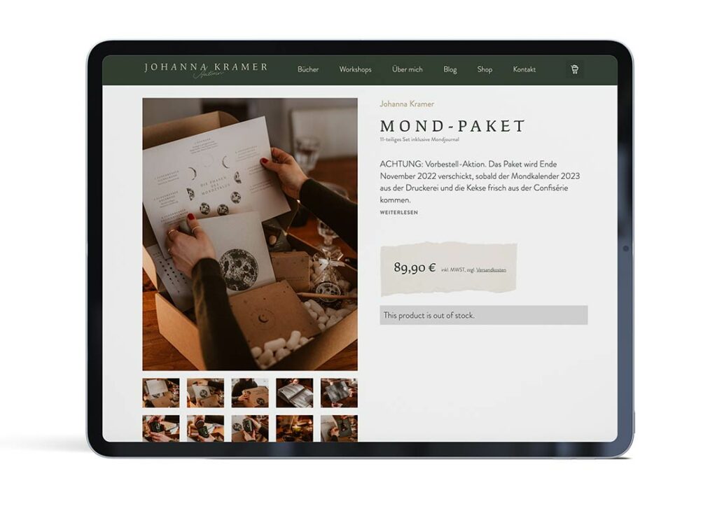 personal branding fotoshooting content webseite beispiel