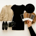 outfit kleidung tipps ideen beispiele personal branding fotoshooting farben