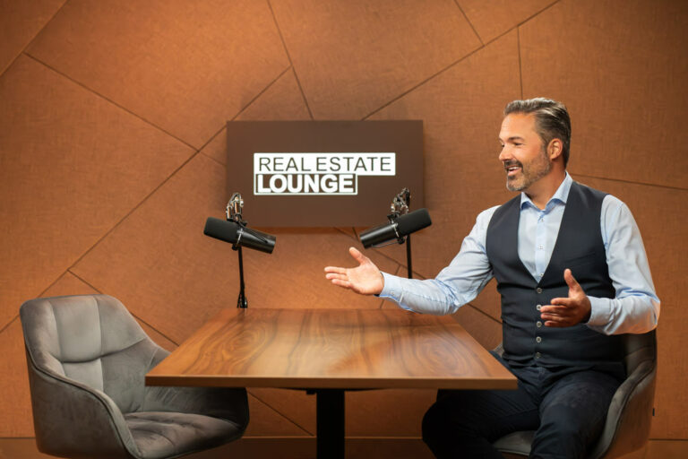 real estate lounge podcast studio münchen the bulb production