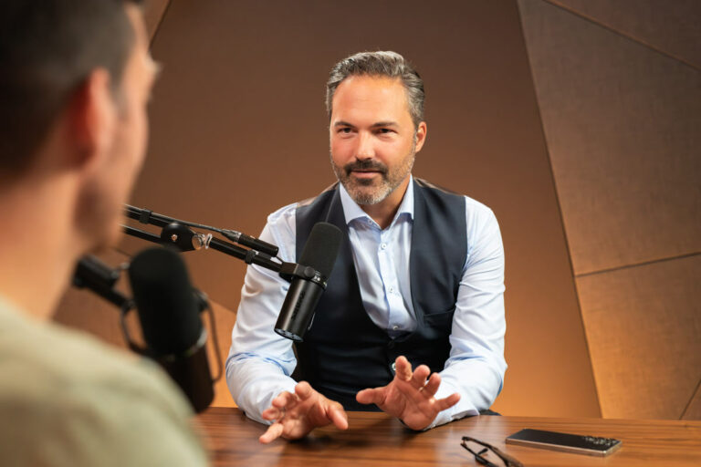 real estate lounge podcast studio münchen the bulb production