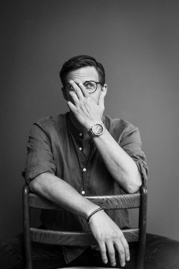 personal branding fotografie autor arzt schwarzweiß studio