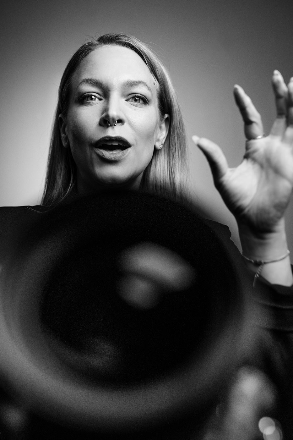 Sabine Fischer Personal Brand Fotografin Ulm Schwarzweiss