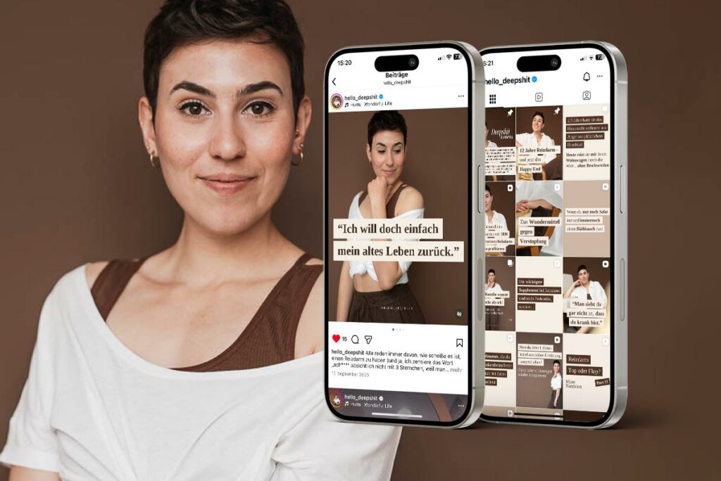 social media fotografin aus Ulm für Content Fotoshootings, Beispiel