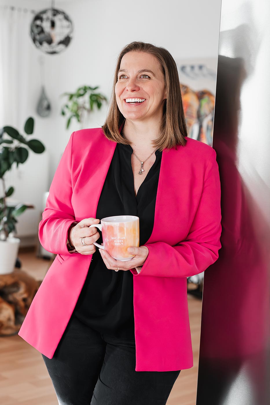 Businessportrait und Personal branding Portrait von Manja Schliack Nachhaltigkeitsberaterin im Kreis Neu-Ulm