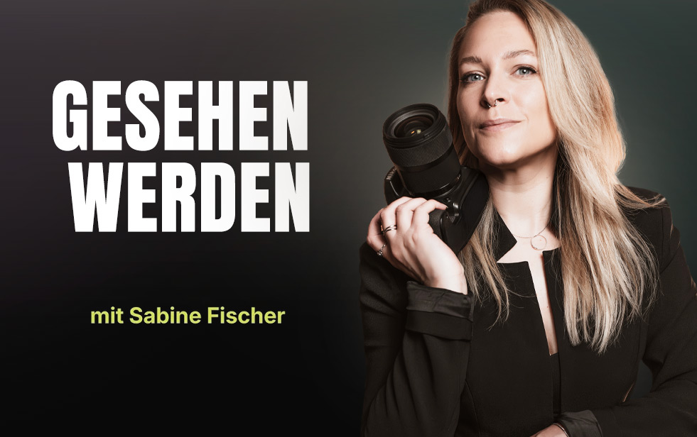 Sabine Fischer im Podcast über Authentizität, Selbstzweifel und echte Begegnung und sehen und gesehen werden